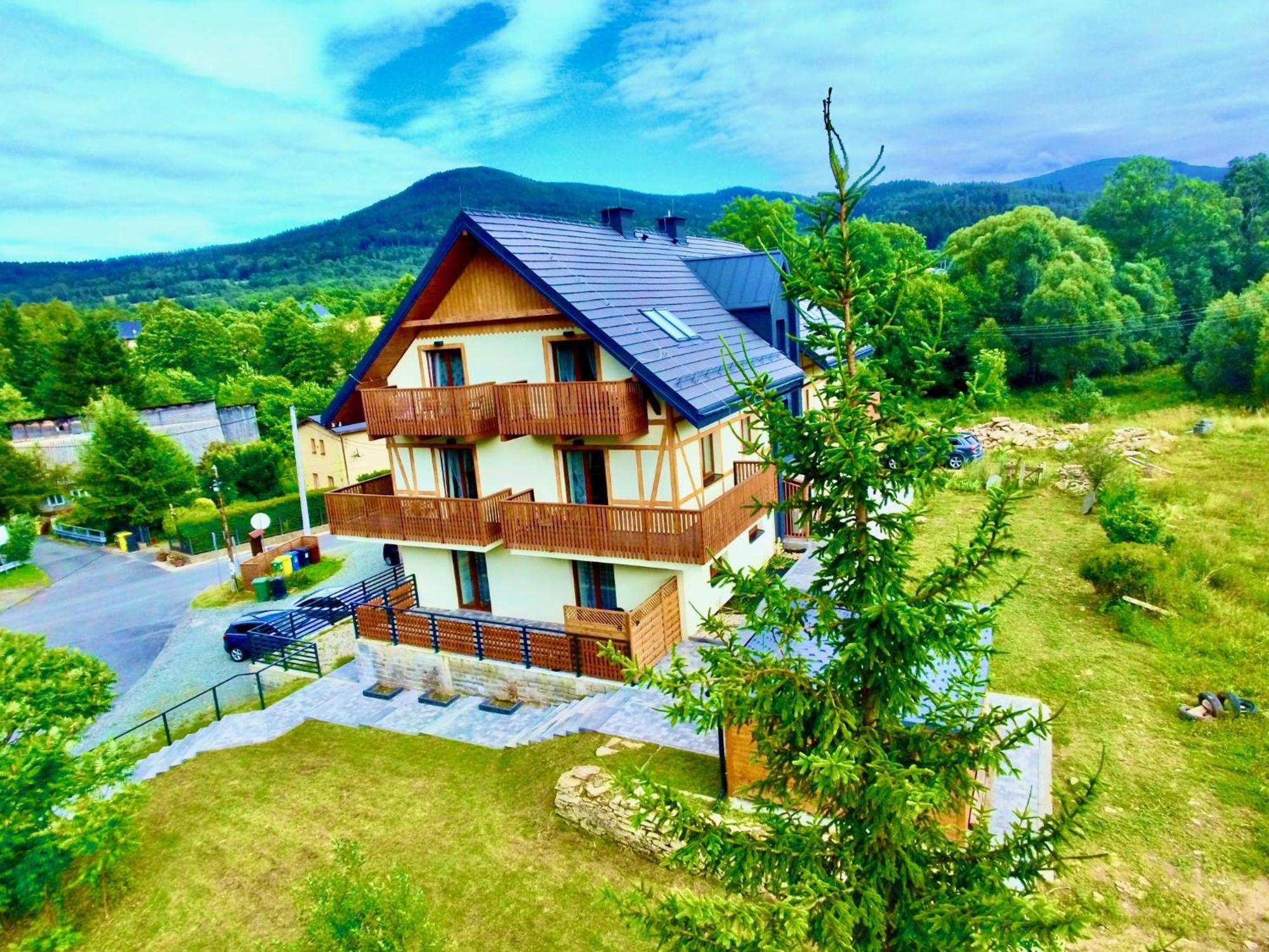 Nowy Klimatyczny Apartament Z Balkonem - Willa Sowia Stronie Śląskie Exterior foto